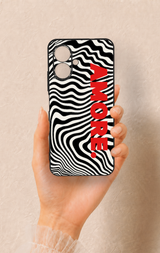Tecno Spark Go 2 Uyumlu Zebra Amore Desenli Silikon Kılıf
