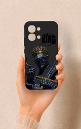Oppo A6 Pro Uyumlu King Desenli Silikon Kılıf