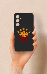 Samsung S23Fe Uyumlu Solo IL Gala Desenli Silikon Kılıf