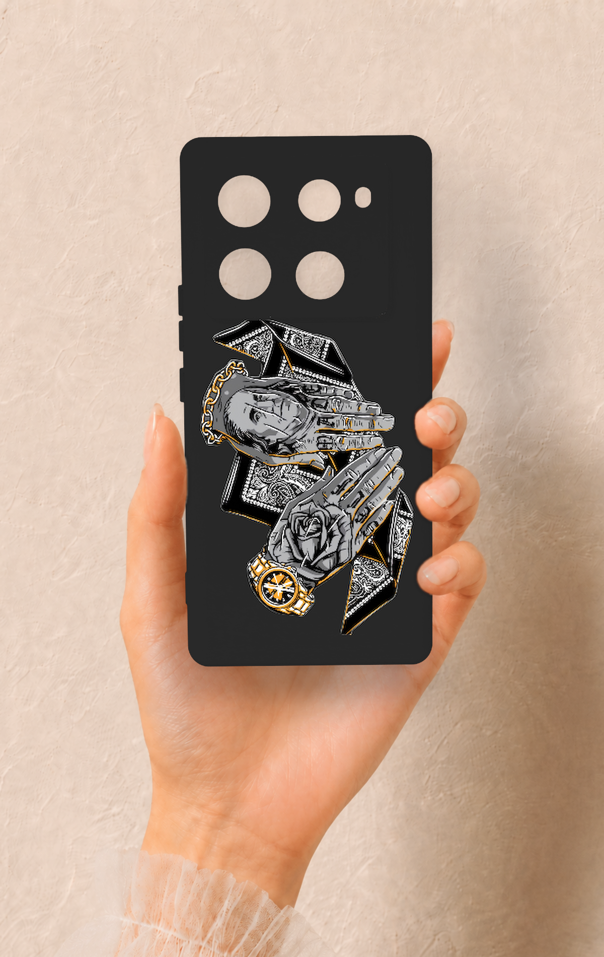 İnfinix Note 40 Pro Uyumlu Self Made Desenli Silikon Kılıf