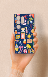 Samsung S24 Ultra Uyumlu Summer Desenli Silikon Kılıf