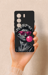 Tecno Camon 40 4G Uyumlu Pop David Desenli Silikon Kılıf