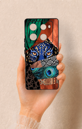 İnfinix Note 40 Pro Uyumlu Amazon Kaplan Desenli Silikon Kılıf