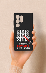 Samsung S24 Ultra Uyumlu Out Side The Box Desenli Silikon Kılıf
