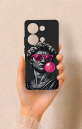 Redmi Note 13 Pro 4G Uyumlu Pop David Desenli Silikon Kılıf