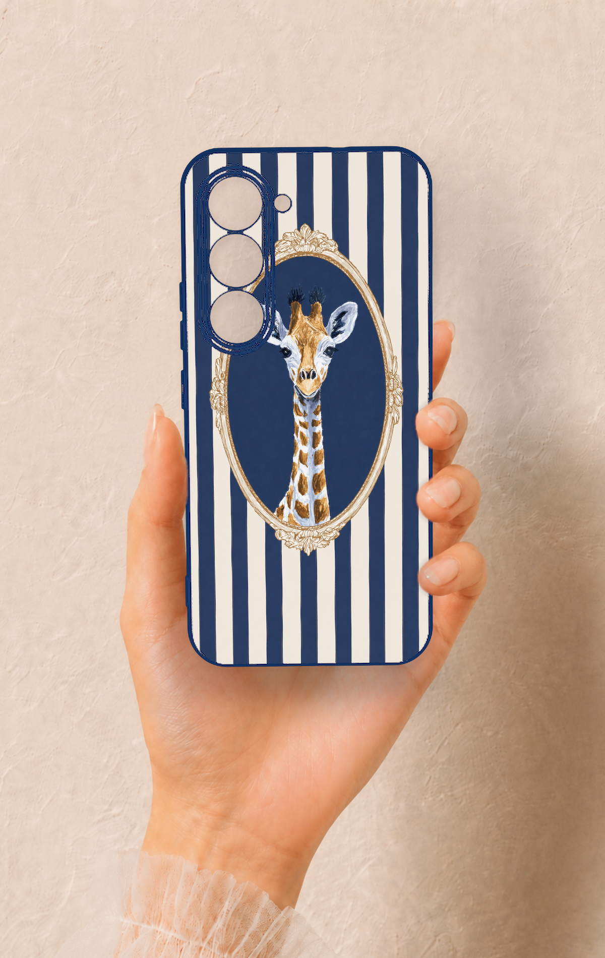 Tecno Spark 40 Pro Uyumlu Zürefa Desenli Silikon Kılıf