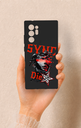 Samsung Note 20 Ultra Uyumlu Sync Die Desenli Silikon Kılıf