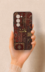 Redmi 15 5G Uyumlu Vintage Halı Desenli Silikon Kılıf