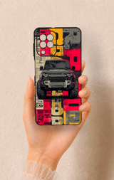 Samsung A22 Uyumlu Defender Truck Desenli Silikon Kılıf