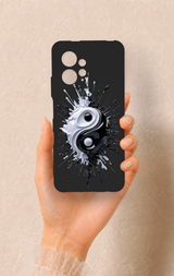 Redmi Note 12 4G Uyumlu İyi ve Kötü Desenli Silikon Kılıf