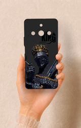 Realme 11 Pro Uyumlu King Desenli Silikon Kılıf