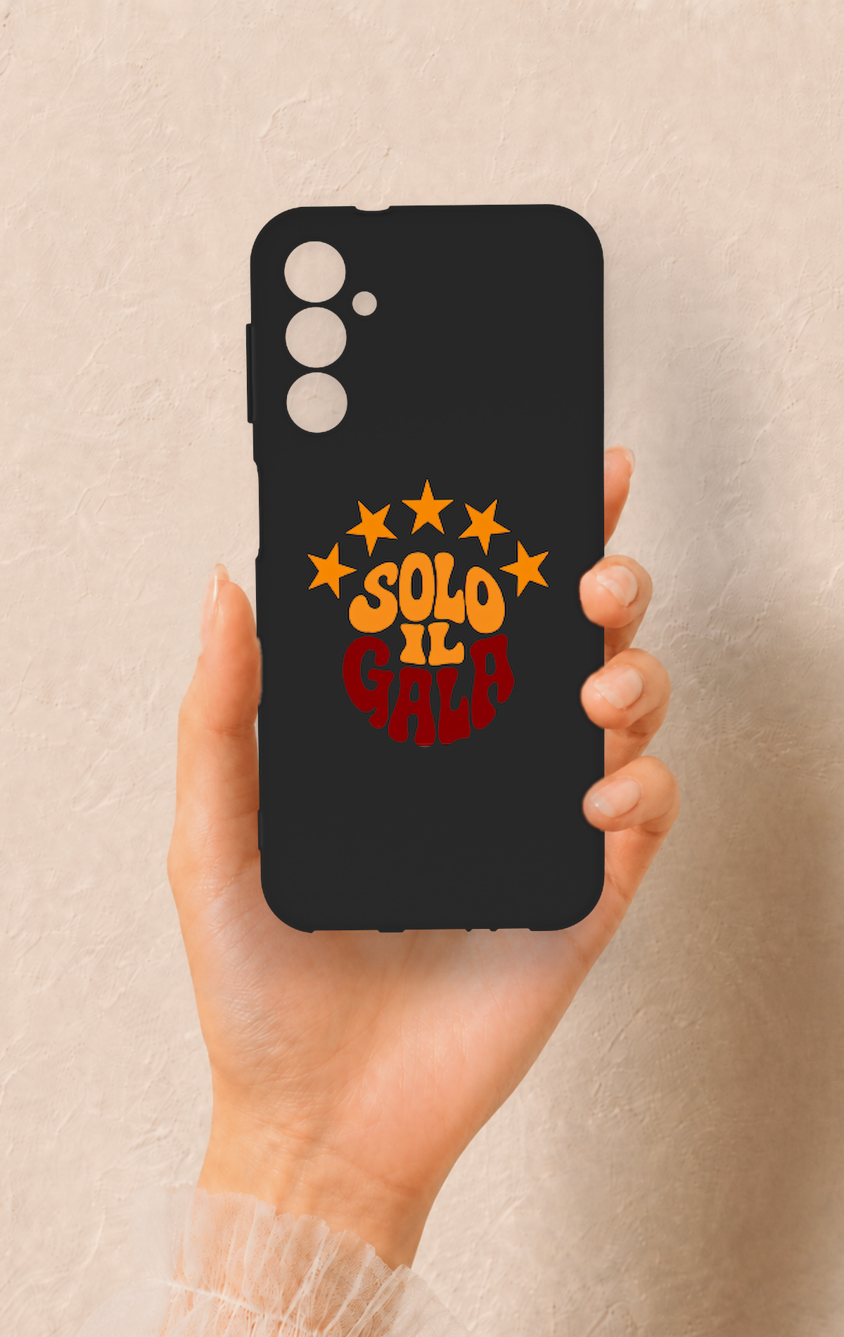 Samsung A14 Uyumlu Solo IL Gala Desenli Silikon Kılıf