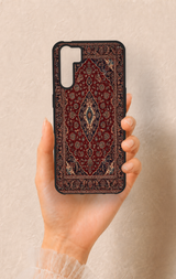 Oppo A91 Uyumlu Acem Halı Desenli Silikon Kılıf