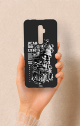 Oppo Reno 2Z Uyumlu Fear No Evil Desenli Silikon Kılıf
