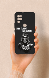 Omix X300 Uyumlu No Pain No Gain Desenli Silikon Kılıf