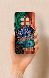 Realme 12 4G Uyumlu Amazon Kaplan Desenli Silikon Kılıf
