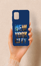 Samsung A31 Uyumlu New York City Desenli Silikon Kılıf