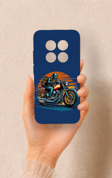 Redmi Note 15 Pro 5G Uyumlu Moto Rider Desenli Silikon Kılıf