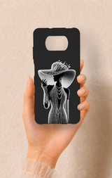 Poco X3 Uyumlu Lady Desenli Silikon Kılıf