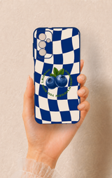 Samsung M13 Uyumlu Yaban Mersini Desenli Silikon Kılıf