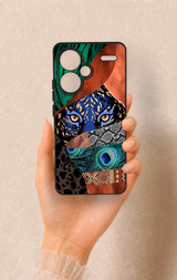 Redmi Note 13 Pro Plus Uyumlu Amazon Kaplan Desenli Silikon Kılıf