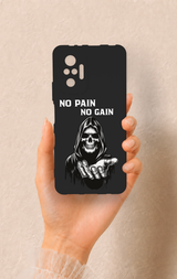Redmi Note 10 Pro Uyumlu No Pain No Gain Desenli Silikon Kılıf