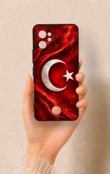 Reeder S19 Max Pro Uyumlu Türk Bayrağı Desenli Silikon Kılıf