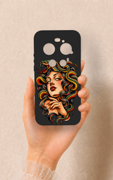 Xiaomi Mi 17 Ultra Uyumlu Medusa Desenli Silikon Kılıf