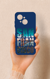 Tecno Spark Go1 Uyumlu San Francisco Desenli Silikon Kılıf