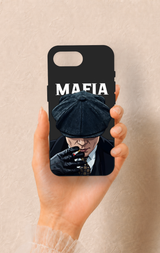 iPhone 16E Uyumlu MAFIA Desenli Silikon Kılıf