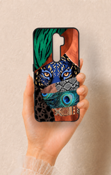 Oppo A9 2020 Uyumlu Amazon Kaplan Desenli Silikon Kılıf