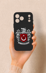 iPhone 17 Pro Max Uyumlu Türk Arma Desenli Silikon Kılıf