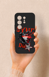 Tecno Camon 50 Uyumlu Sync Die Desenli Silikon Kılıf