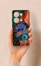 Redmi Note 13 Pro 4G Uyumlu Amazon Kaplan Desenli Silikon Kılıf
