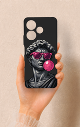 Redmi 13 4G Uyumlu Pop David Desenli Silikon Kılıf