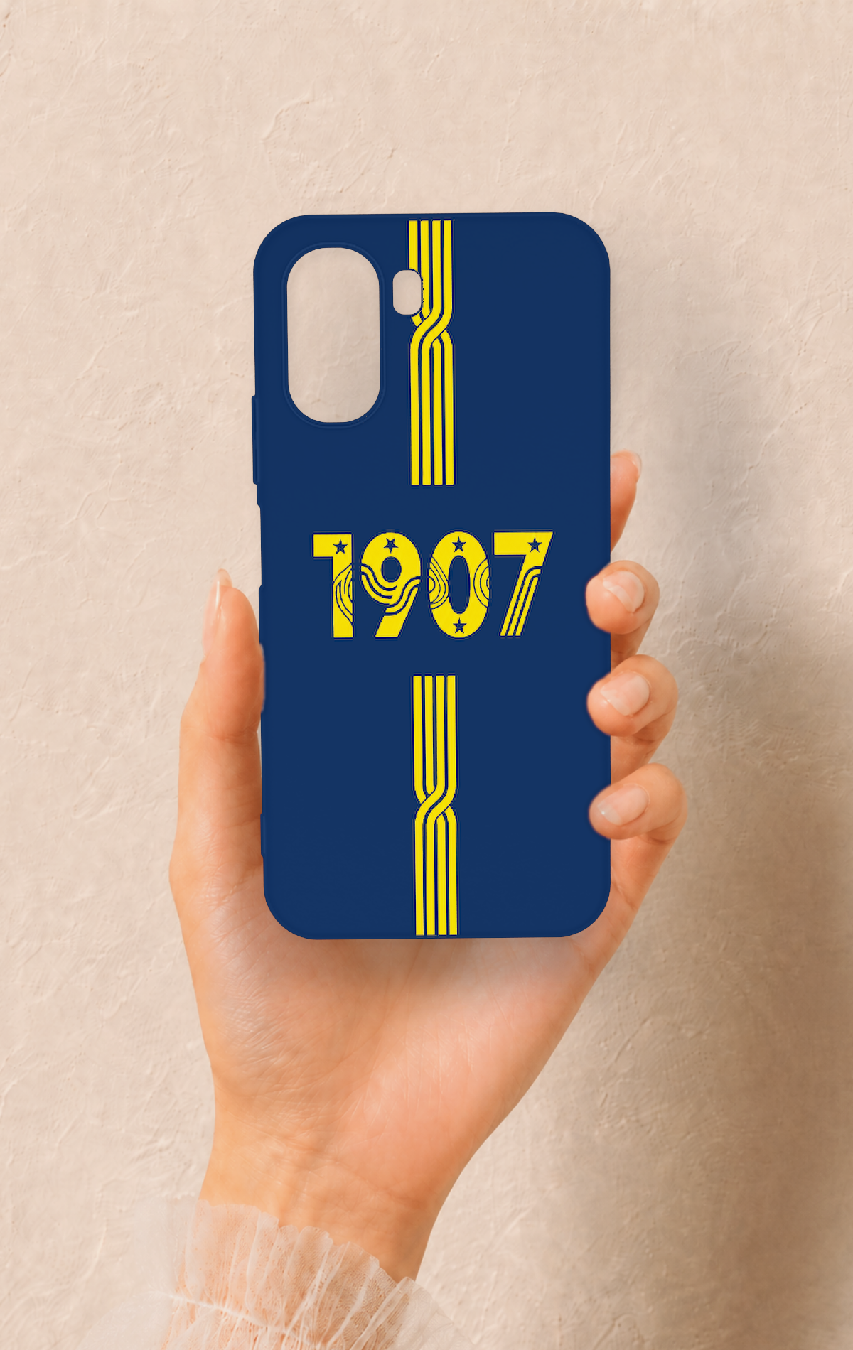 Oppo A6T Uyumlu 1907 Kemer Desenli Silikon Kılıf