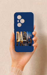Honor 400 Pro Uyumlu Paris Desenli Silikon Kılıf
