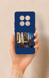 Redmi Note 14 Pro 5G Uyumlu Paris Desenli Silikon Kılıf
