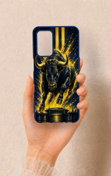 Oppo A55 Uyumlu Kadiköy Boğası Desenli Silikon Kılıf