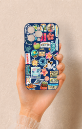 iPhone 13 Pro Max Uyumlu Summer Vibes Desenli Silikon Kılıf