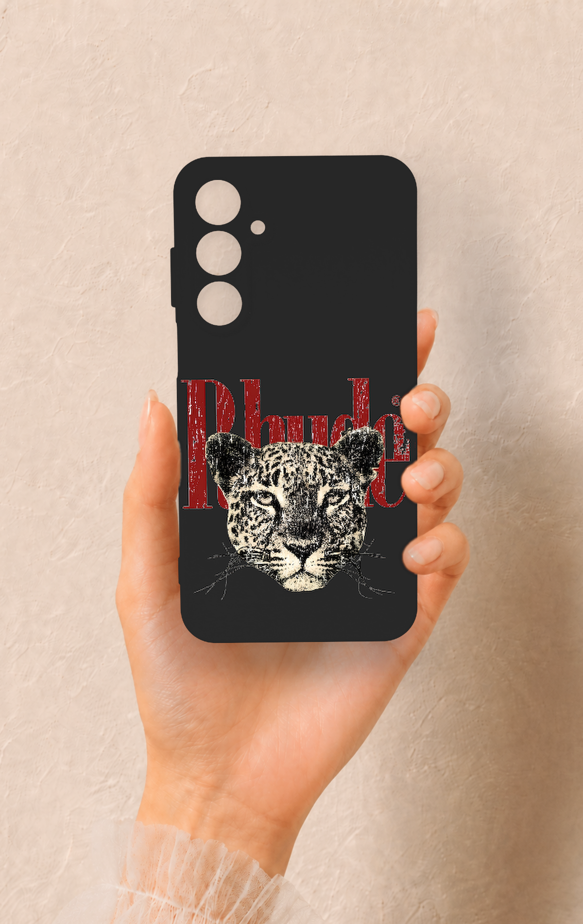 Samsung A55 Uyumlu Rhude Desenli Silikon Kılıf
