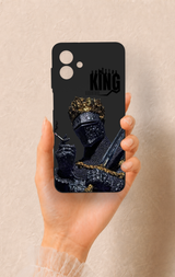 Samsung A07 Uyumlu King Desenli Silikon Kılıf