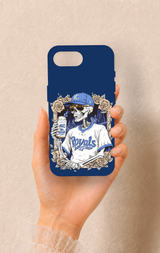 iPhone 16E Uyumlu Royals Desenli Silikon Kılıf