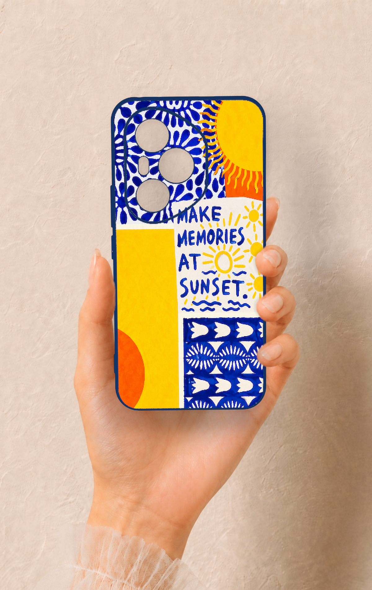 Honor 400 Pro Uyumlu Sunset Desenli Silikon Kılıf