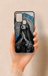 Samsung A21S Uyumlu Rahibe Desenli Silikon Kılıf