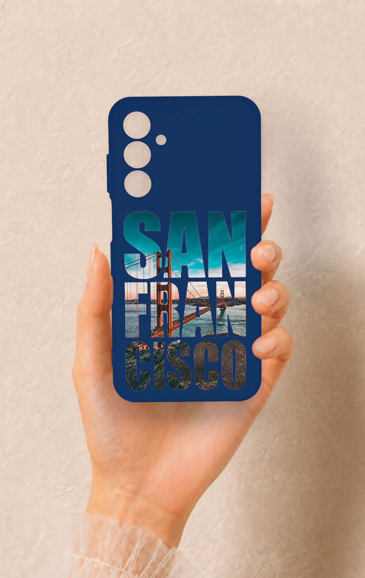 Samsung A25 Uyumlu San Francisco Desenli Silikon Kılıf