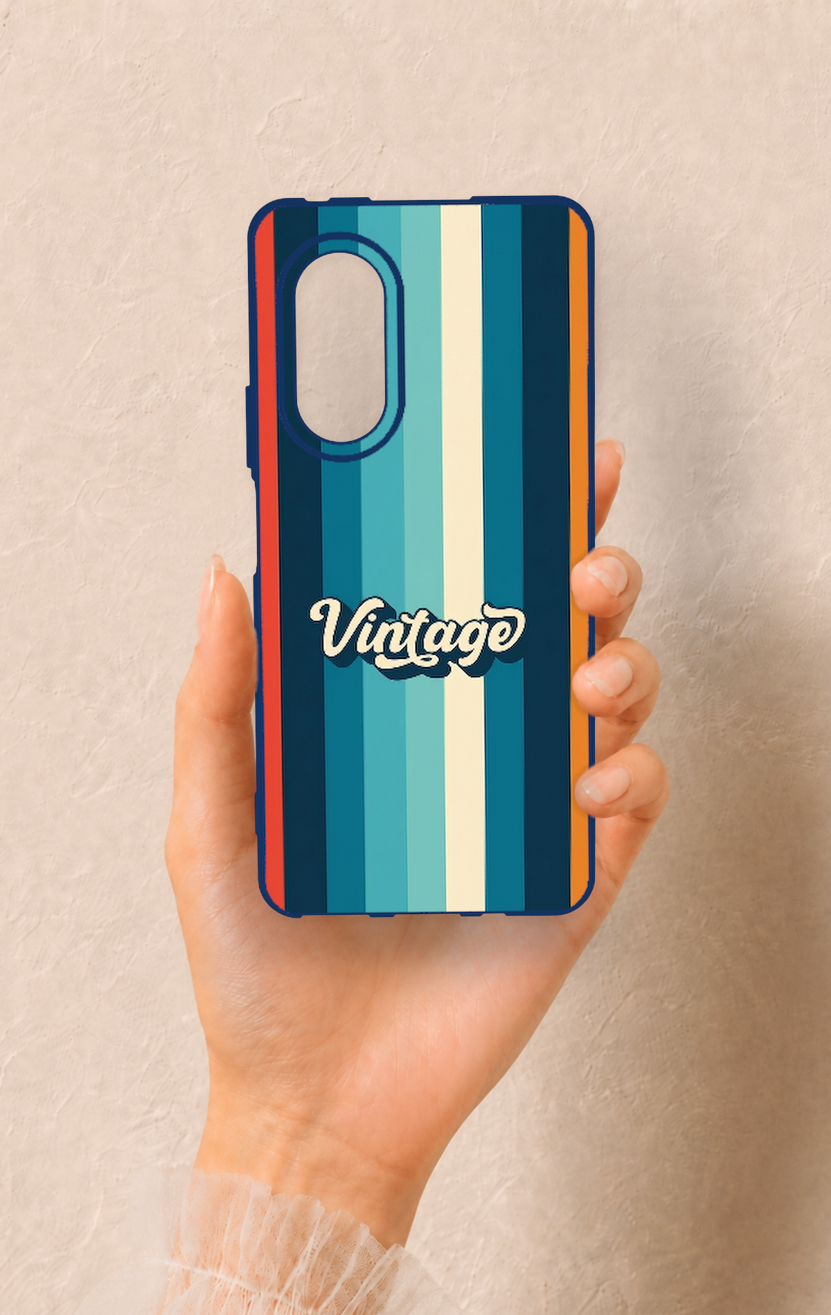 Huawei Nova 9Se Uyumlu Vintage Desenli Silikon Kılıf