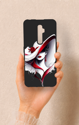 Oppo Reno 2Z Uyumlu Matmazel Desenli Silikon Kılıf