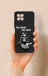 Omix X600 Uyumlu No Pain No Gain Desenli Silikon Kılıf