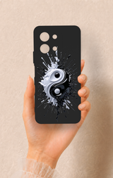 Vivo Y28 Uyumlu İyi ve Kötü Desenli Silikon Kılıf